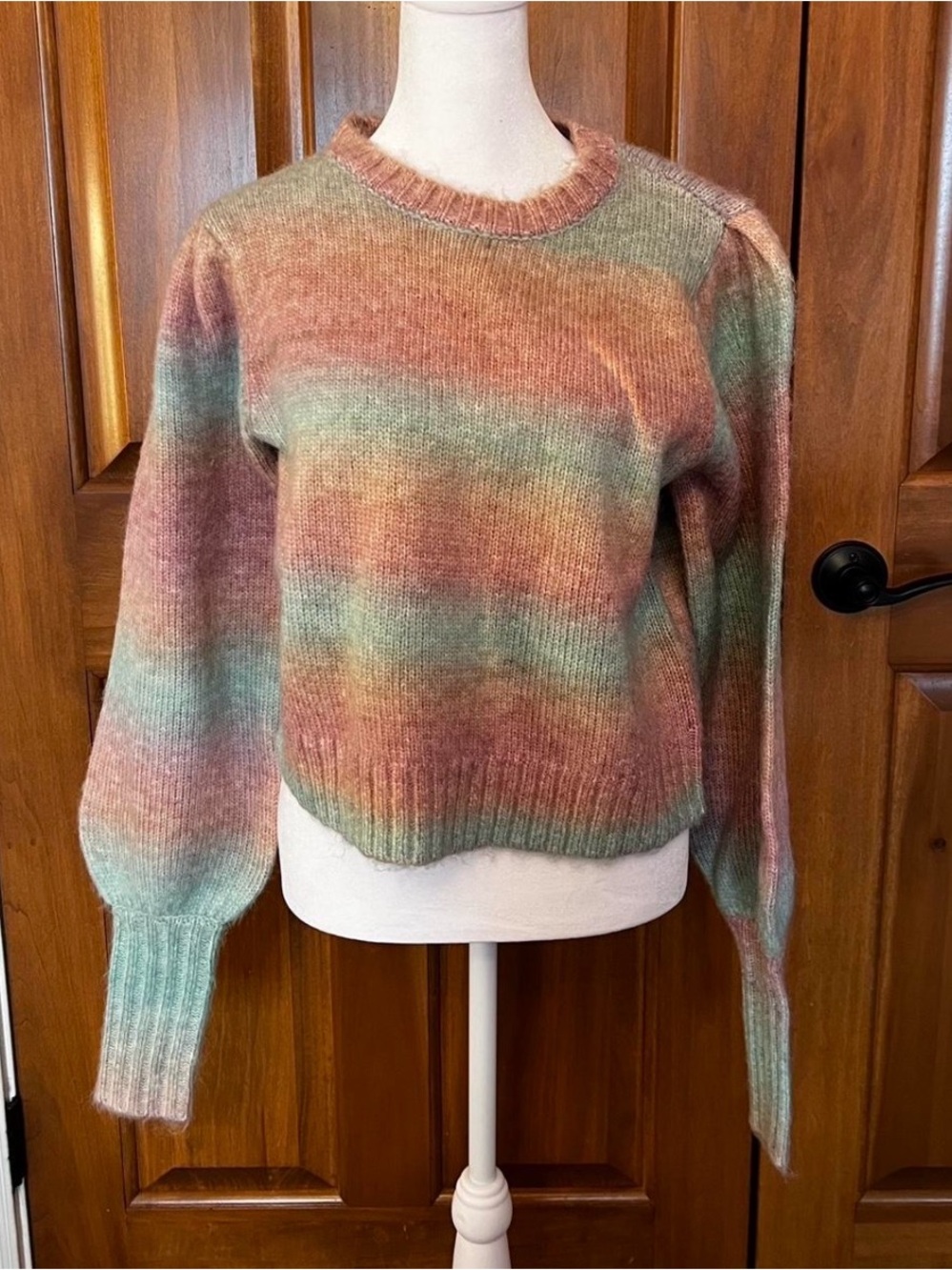 saltwater LUXE Pastel Multi Color Sweater Women’s M